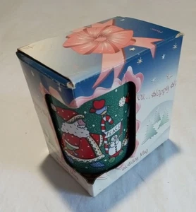 Santa Claus Peace Christmas Mug New Inbox Ceramic - Picture 1 of 3