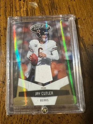 Espejo Gold Materials Prime 17/50 Jay Cutler #26 2010 certificado Foto 1 de 2