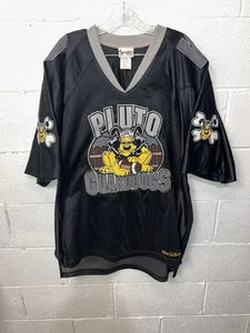 Vintage Walt Disney World Pluto Jersey Guarddogs Football Black Men’s XL A2 - Picture 1 of 13