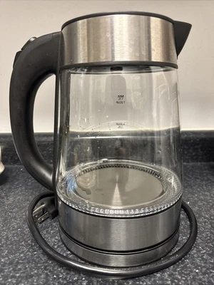 Elite Gourmet EKT-602 Electric 1.7L BPA Free Glass Kettle Cordless 360° Base - Image 1 of 4