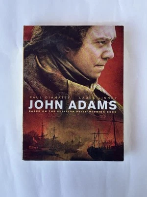 John Adams (DVD, 3-Disc Set, 2008) - HBO Miniseries - Based on the Book - Image 1 of 4