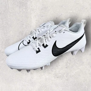 Nike Vapor Edge Speed 360 2 Football Cleats White Black Sz 13 Wide FZ4265-100 - Picture 1 of 7