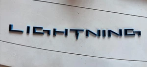 2022-2024 Ford F150 LIGHTNING Bedside Nameplate / Emblem, OEM - Bild 1 von 5