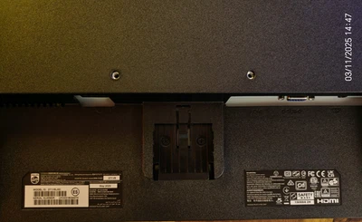 Philips 271V8L 27 Zoll FHD VA LCD Monitor - Schwarz - 271V8L/00, wie NEU - Bild 1 von 4