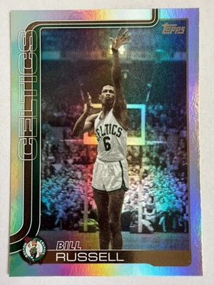 2025-26 Topps Basketball #251 Bill Russell Rainbow Foil Boston Celtics - Image 1 of 2