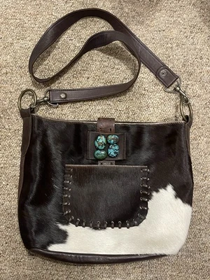 Bolso Bandolera McFadin Stacy & Laurie Cuero y Pelo Foto 1 de 4