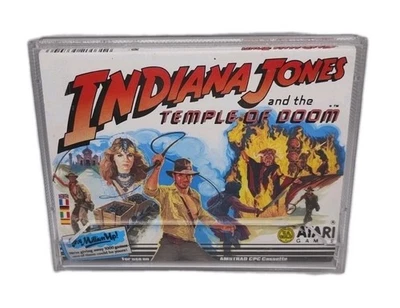 Vintage Indiana jones temple of doom Amstead CPC Cassette Pre-owned Untested  - Image 1 of 4