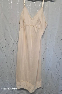 Sexy Vestido sin Mangas Lencería Lorena Vintage 38 Alto Correas Ajustables Hecho en EE. UU. Foto 1 de 4