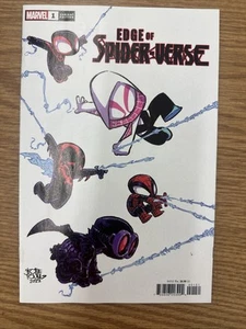 EDGE OF SPIDER-VERSE #1 Skottie Young Variant Cover 2022 VF/NM Gemini Shipper - Picture 1 of 2