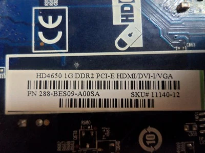 Sapphire-ATI-Radeon HD 4650 1GB DDR2 PCI-E HDMI/DVI-I/VGA with Fan - Image 1 of 4