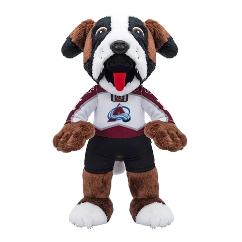 Bleacher Creatures Colorado Avalanche Bernie 10" Mascot Plush (White Road Uni) Cover