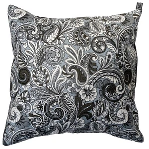 Paisley Cushion Cover Baroque Mandala Decorative Case fits 18" x 18" Cotton. - Picture 1 of 2