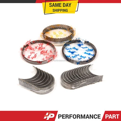 Anillos de pistón rodamientos de varilla principal aptos para 96-08 Ford Mercury F150 E150 E250 3,8 L 4,2 L Foto 1 de 4