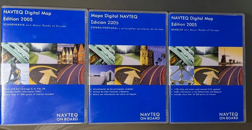 Navteq Navigations Karten verschiedene Länder - Bild 1 von 4