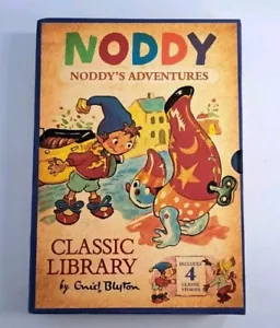 Noddy Classic Library Book Box Set Noddy's Adventures Enid Blyton Like New PB2Z - Picture 1 of 11