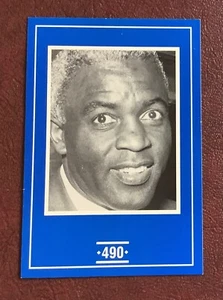 Jackie Robinson 1991 cara a cara caras famosas ÚNICO Brooklyn Dodgers - Imagen 1 de 1