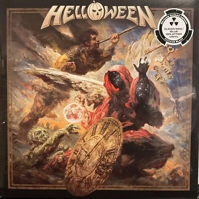 Helloween – Helloween LP 2022 Nuclear Blast [LTD Clear w/ Black & Red Splatter] - Image 1 of 4