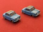 2 Voitures miniatures Dinky Toys VESPA 2CV 24L Made In France Meccano