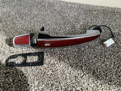 GMC TERRAIN DENALI 2018-2024 pasajero delantero derecho exterior manija de puerta cromada OEM Foto 1 de 4