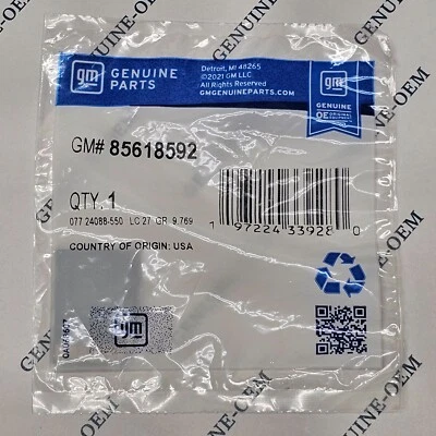 2021-2024 GM SD GPS Navigation Data Card, North America 85618592 OEM SEALED - Image 1 of 2