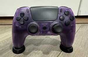 Atomic Purple x Black x TMR Joystick PlayStation 5 DualSense PS5 Controller - Picture 1 of 2