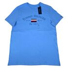 New! Tommy Hilfiger Men's Short Sleeve Classic Fit T-Shirt Light Blue Size L