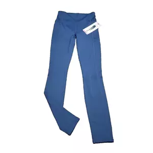 Skechers GoWalk GoStretch Luxe Leggings X-Small Size Blue Active Pants Pockets - Picture 1 of 11