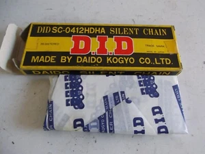 D.I.D. CAM CHAIN NEW OLD STOCK DID 0412H-110L QUALITY BRAND NEW - Picture 1 of 3