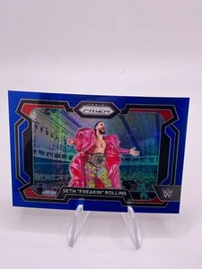 2024 WWE - Prizm - Azul /199 - #9 Seth "Freakin" Rollins Nº 197 - Imagen 1 de 2