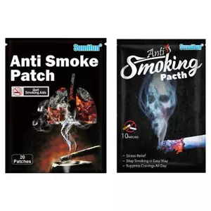 20 Stück Anti Rauchen Pflaster 21mg Pflaster Pflaster schnell wirksam Stop Smokia3d8 - Bild 1 von 17