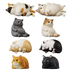 Bandai Mocchirikororin Neko Cat Soft Toy Figure Collectables - Picture 1 of 13