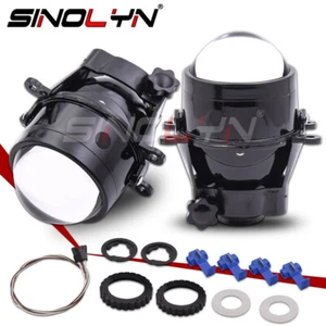 3.0'' Bixenon Projector Fog Lamp Lens Driving Lights Waterproof For Ford Focus - Picture 1 of 12