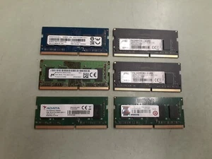 24GB (6x4GB) Misc. Brands PC4-2400T/PC4-2400 Laptop Memory - Picture 1 of 4