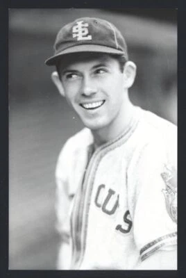 HARLOND CLIFT Real Photo Postcard RPPC 1939 St. Louis Browns George Burke  - Image 1 of 3