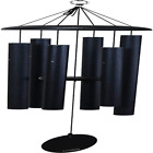 Corinthian Bells by Wind River – 44 Inch Midnight Blue Wind Chime for Patio