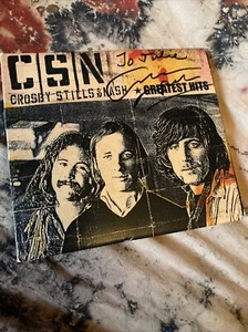 Crosby, Stills & Nash Signed Autograph CD + Booklet Greatest Hits - Picture 1 of 3
