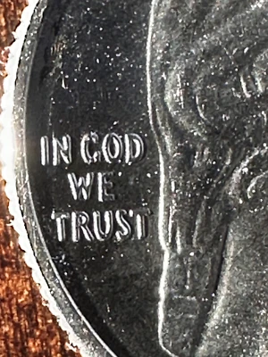 2023 P - Jovita Idar Error Quarter  Reads “In Cod We Trust” - Image 1 of 3