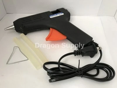 全新 大号 40W 胶枪 热熔胶枪 带 2 个额外棒 — 第 1/2 张图片