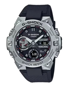 Casio G-Shock G-STEEL GST-B400 Analog & Digital Solar Powered Black GSTB400-1A - Picture 1 of 5
