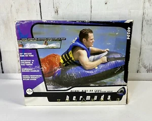 VTG HEAVY DUTY BERMUDA TRIANGLE DELUXE RIDE-ON WATER TUBE WITH NYLON COVER 54" - Picture 1 of 4