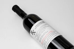 2x Prescription Label Red Wine Label Funny Wine Bottle Sticker Novelty Gift - Picture 1 of 5