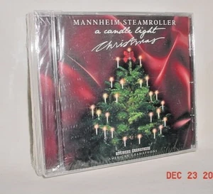 MANNHEIM STEAMROLLER 2 CDs CHRISTMAS SYMPHONY + CANDLE LIGHT BRAND NEW SEALED - Picture 1 of 2