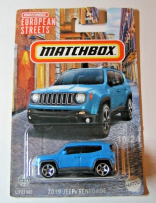 Matchbox - 2019 Jeep Renegade - 10/24 - European Streets 2024 - HVV30 - Image 1 of 2