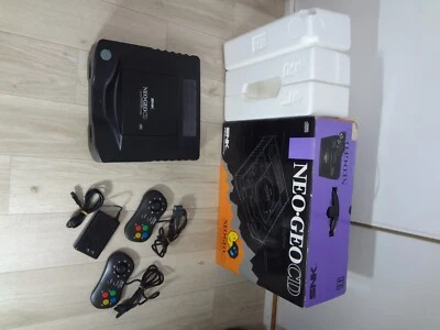 NEO GEO CD Console System CD-T01 boxed console system ALL Tested Work - Image 1 of 4
