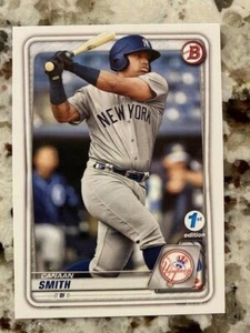 2020 BOWMAN 1st EDITION CARD NEW YORK YANKEES CANAAN SMITH #BFE-69 - Picture 1 of 1