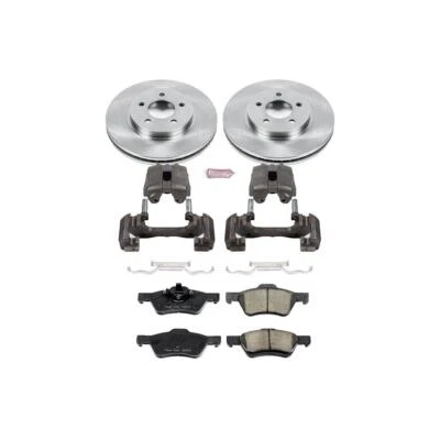 PowerStop Disc Brake Kit - Front - Fits Ford Escape 2008-2010, Mazda Tribute 200 - Изображение 1 из 4
