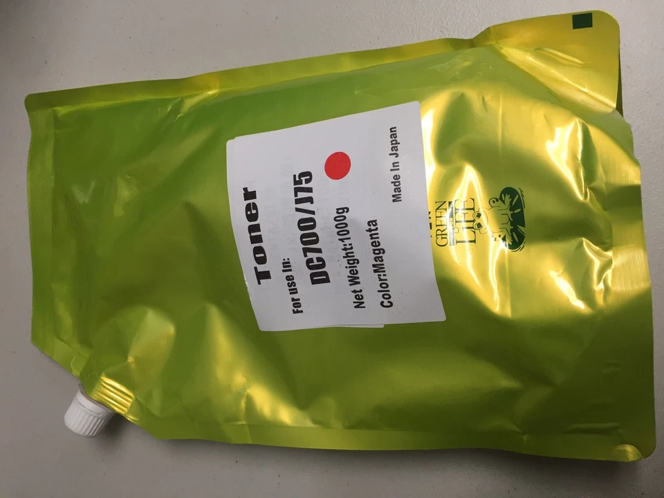 Japan Replacement Toner For Xerox Color 700 770 J75 C75 Refill+Chip 1KG/bag  (M) - Image 1 of 1