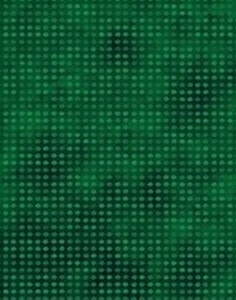 In The Beginning A Poinsettia Winter 8AH130 Green Dit Dot Algodón - Imagen 1 de 1