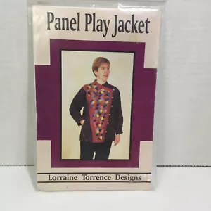 Panel Play Jacket Pattern Size zs-xl Patchwork Lorraine Torrence Designs - Picture 1 of 4