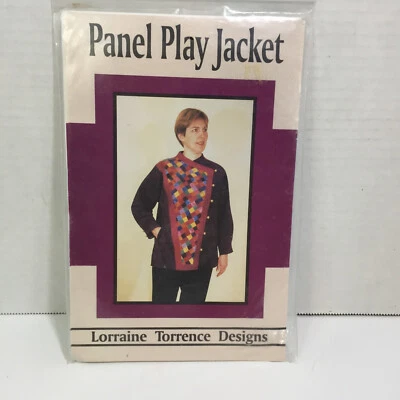 Panel Play Jacket Pattern Size zs-xl Patchwork Lorraine Torrence Designs - Image 1 of 4